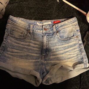 Celebrity Pink Light Blue Jean Shorts